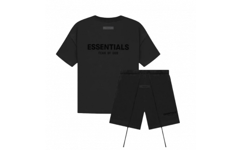Fear of God Essentials Sweatshort Set Stretch Limo