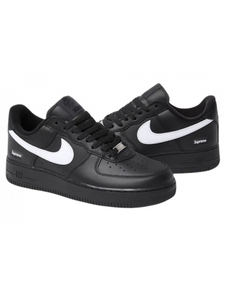 Nike Air Force 1 Low Supreme Black White