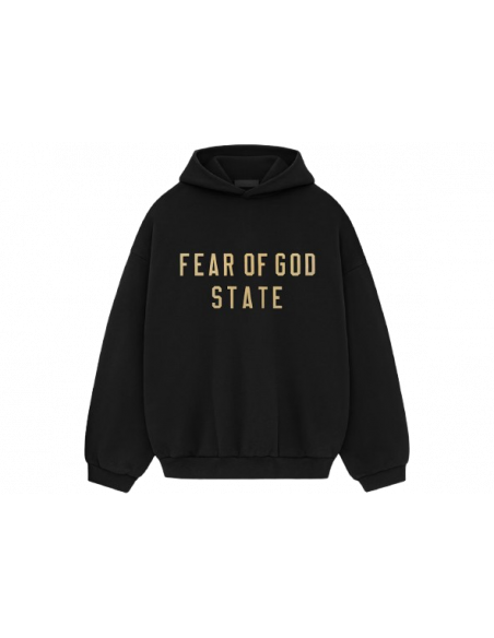 Fear of God Essentials Fleece Hoodie Black