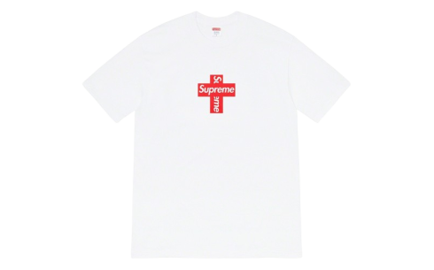 Supreme Cross Box Logo Tee White