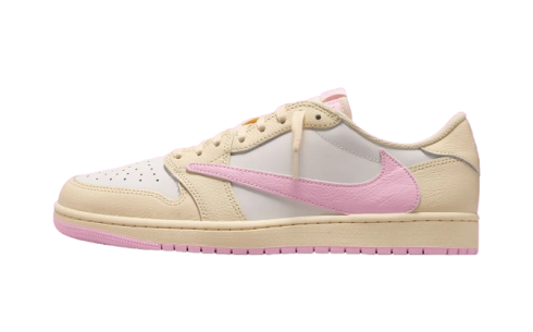 Jordan 1 Retro Low OG SP Travis Scott Shy Pink