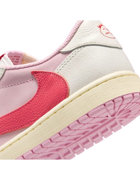 Jordan 1 Retro Low OG SP Travis Scott Sail Tropical Pink