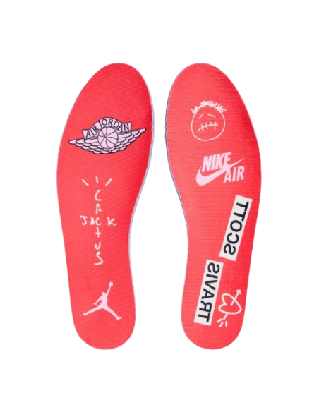 Jordan 1 Retro Low OG SP Travis Scott Sail Tropical Pink