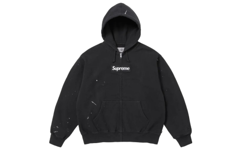 Supreme MM6 Maison Margiela Box Logo Zip Up Hooded...