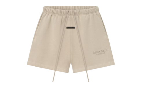 Fear of God Essentials Soccer Fleece Shorts Timber