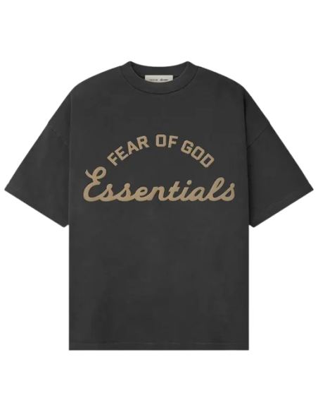 Fear of God Essentials Training 90's Short Sleeve Tee Faded Iron Grey