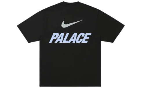 Palace x Nike Font Swoosh T-shirt Black