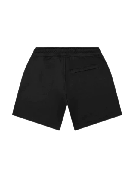 SYNAWORLD SYNA T-SHIRT & SHORTS LOGO SET - BLACK/GREY