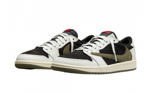 Jordan 1 Retro Low OG SP Travis Scott Olive (Women's) 2