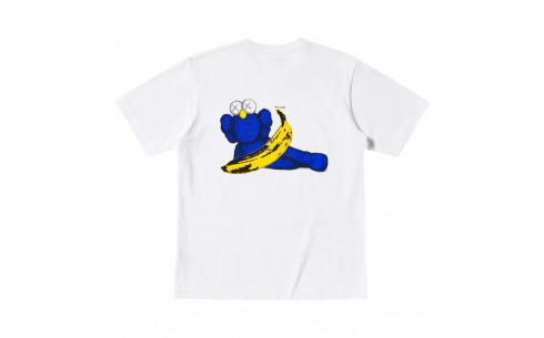 KAWS x Uniqlo Warhol UT Graphic 471321 T-shirt White