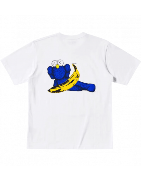 KAWS x Uniqlo Warhol UT Graphic 471321 T-shirt White