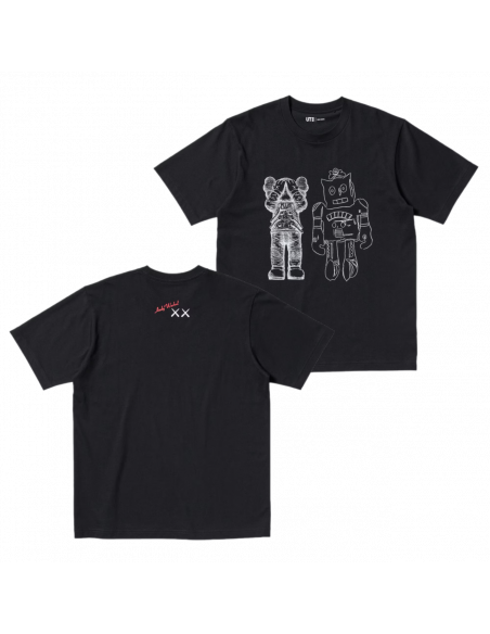 KAWS x Uniqlo Warhol UT Graphic 476351 T-shirt Black