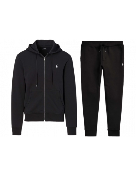 Polo Ralph Lauren Double-Knit Full-Zip Hoodie and Double-Knit Jogger Pant Set Polo Black