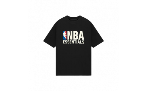 Fear of God Essentials NBA Tee Black
