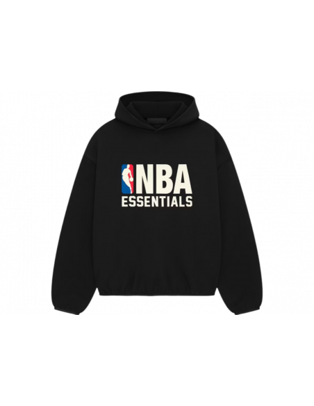 Fear of God Essentials NBA Hoodie Black